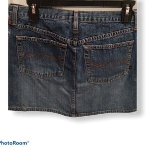 Abercrombie and Fitch denim Jean mini skirt size 6